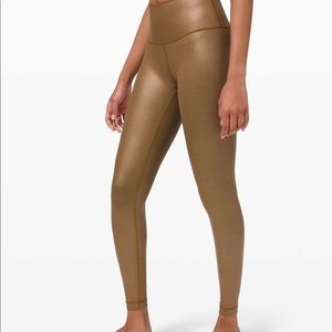 WUNDER UNDER HIGH-RISE TIGHT *FULL-ON LUXTREME 28" FOIL SPECIAL EDITION